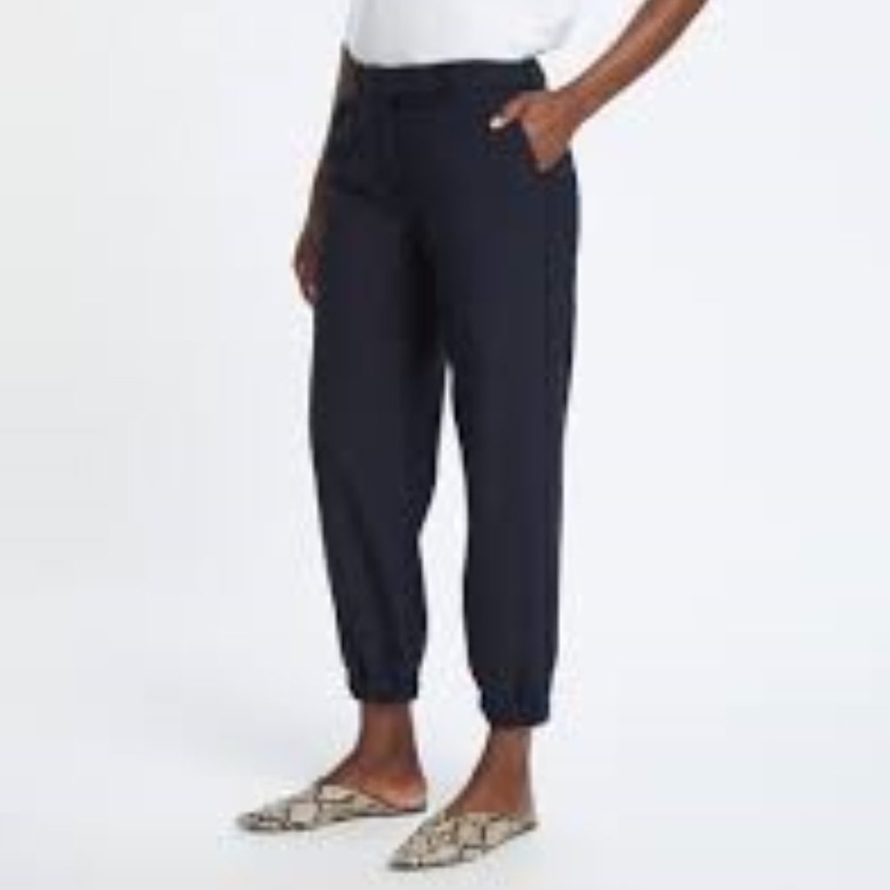 A.L.C. | Black Silk Career Joggers